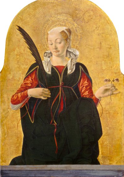 St Lucy by Francesco del Cossa